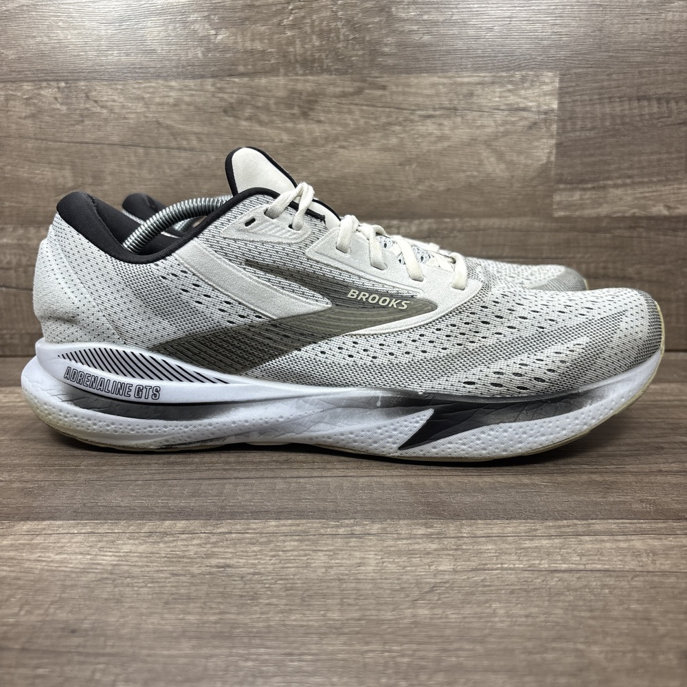 Brooks Adrenaline GTS 24 Gray Mens US Size 13 EUR 47.5 1104371D126 Running Shoes